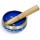 Blue Tibetan Singing Bowl with Wooden Striker & Cushion - 4.5 Inch