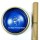 Blue Hand Painted Tibetan Singing Bowl Set with Striker & Cushion - 4.5 Inch Perfect Spiritual Gift 