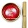 Red Sound Prayer Singing Bowl Set with Mallet & Cushion 4.5 Inch - Spiritual Gift