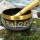 Black Meditation Sound Healing Tibetan Singing Bowl 5 Inch with Striker & Cushion