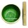 Green Star Mantra Tibetan Singing Bowl Set with Mallet & Cushion - 5 Inch Perfect Spiritual Gift 