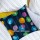 Multicolored Polka Dots Decorative Boho Vintage Kantha Cushion Cover 16X16 Inch