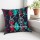 Black Multicolored 20X20 Decorative Boho Kantha Pillow Case 16X16 Inch