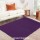 Purple Solid Color Soft Cotton Chindi Area Rug 4X6 Ft. - 48X72 Inch