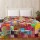 Multicolored Bohemian Patchwork Silk Patola Kantha Quilt Blanket - Queen Size