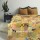 Beige Multi Patchwork Silk Patola Kantha Quilt - Twin Size