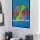 Rainbow Mandala Tapestry - Poster Size 30X40 Inch