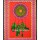 Red Green Boho Dreamcatcher Tapestry - Poster Size 30X40 Inch