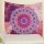 Pink Purple Bohemian Floral Medallion Tapestry - Twin Size