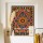 Multicolored Celestial Zodiac Sun Moon Tapestry - Poster Size 30X45 Inch