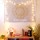 White Gold Lotus Mandala Tapestry - Poster Size 30X45 Inch