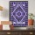Purple Zodiac Sun Moon Astrology Tapestry - Poster Size 30X45 Inch