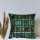 Decorative Multicolored Sequin Needlepoint One-Of-A-Kind Patchwork Pillow Cover