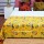 Yellow Multicolored Floral Boho Indian Kantha Quilt Blanket Bedspread - Twin Size