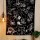 Black-White Zodiac Constellations Cotton Tapestry - 30X45 Inch