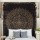 Royal Furnish Black-Gold Floral Mandala Tapestry