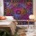 Large Vibrant Tie Dye Celestial Sun Moon Tapestry - King Size