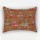 Peach Multi Floral Style Boho Kantha Bed Pillow Cover Set of Two - Standard 20X26 Inch